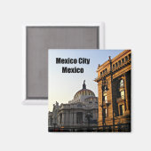 Aimant Mexico City, Mexique (Recto/Verso)