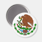 Aimant Mexico Coat arms (Recto/Verso)