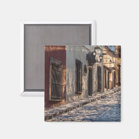 Aimant Mexico rue pavée (Recto/Verso)