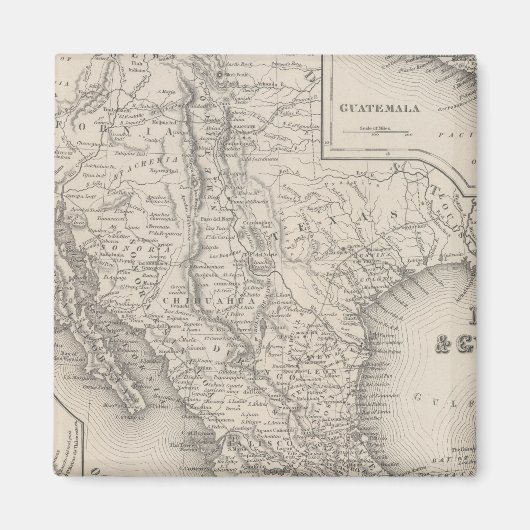 Aimant Mexique et Guatemala (Devant)