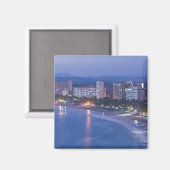 Aimant Mexique, Guerrero, Ixtapa. Hôtels Ixtapa le long (Recto/Verso)