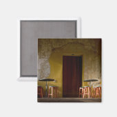 Aimant Mexique, Oaxaca, balcon de l'après-midi (Recto/Verso)