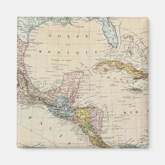 Aimant Mexique, Panama, Amérique centrale (Devant)