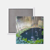 Aimant Mexique, Quintana Roo, près de Chichen Itza, (Recto/Verso)