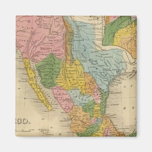 Aimant Mexique, Texas (Devant)