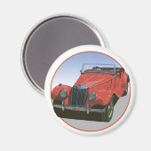 Aimant MG TF rouge (Recto/Verso)