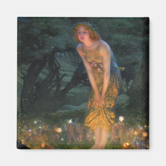 Aimant Mi-été Eve c. 1908 par Edward Robert Hughes (Devant)