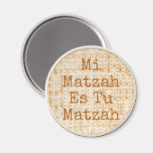 Aimant Mi Matzah Es Tu Matzah Pâque (Recto/Verso)