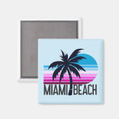 Aimant Miami Beach (Recto/Verso)