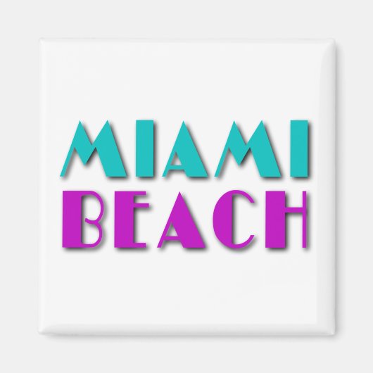 Aimant Miami Beach (Devant)