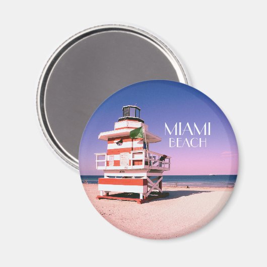 Aimant Miami Beach #01 (Recto/Verso)