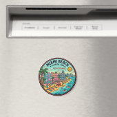 Aimant Miami Beach Floride (In Situ (Lave-vaisselle))