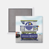 Aimant Miami Beach Floride #02 (Recto/Verso)