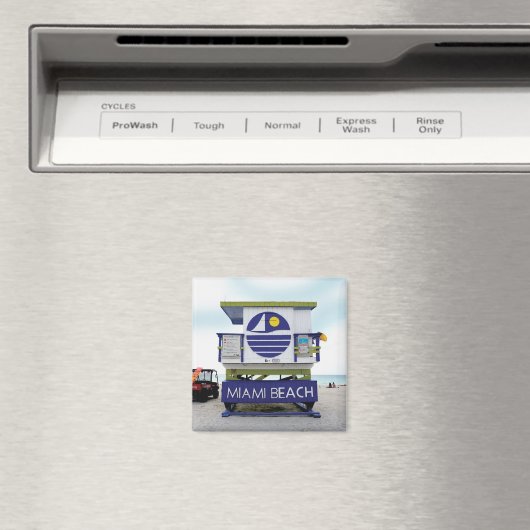 Aimant Miami Beach Floride #02 (In Situ (Lave-vaisselle))