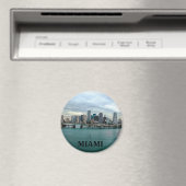 Aimant Miami Florida Skyline (In Situ (Lave-vaisselle))