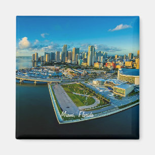 Aimant Miami, Floride, vue panoramique,