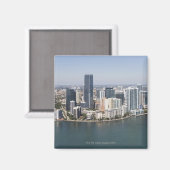 Aimant Miami Skyline (Recto/Verso)