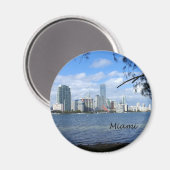 Aimant Miami Skyline (Recto/Verso)
