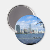 Aimant Miami Skyline (Recto/Verso)