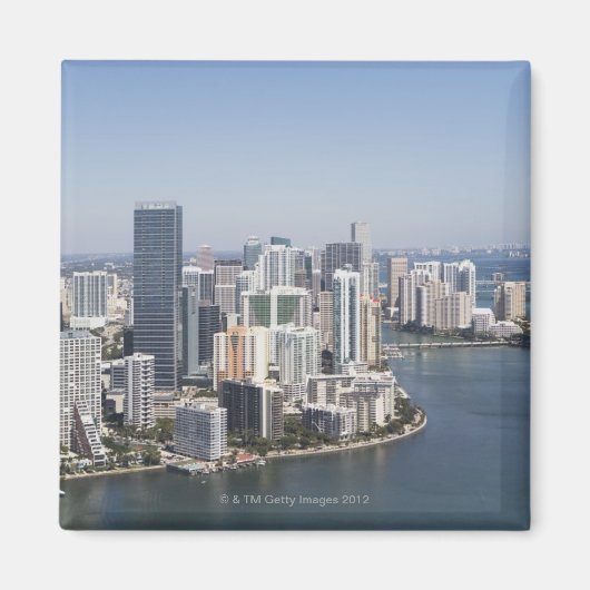 Aimant Miami Skyline 3 (Devant)