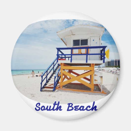 Aimant Miami South Beach Tower Patrouille (Devant)