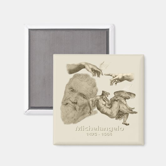 Aimant Michel-Ange (Recto/Verso)