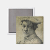 Aimant Michelangelo Portrait d'Andrea Quaratesi (Recto/Verso)