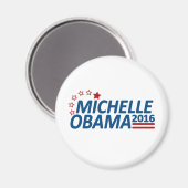 Aimant Michelle Obama 2016 (Recto/Verso)