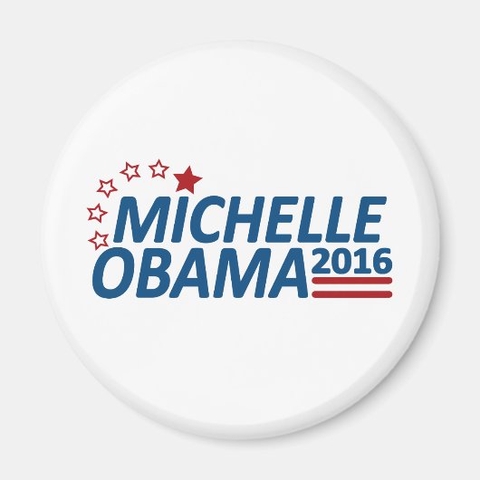 Aimant Michelle Obama 2016 (Devant)