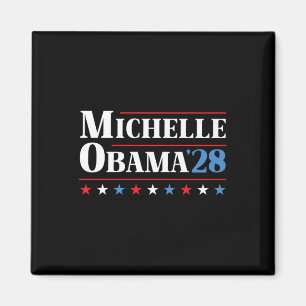 Aimant Michelle Obama 2028 Pour Président Premium