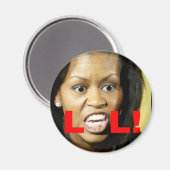 Aimant Michelle Obama LOL (Recto/Verso)