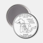 Aimant Michigan (Recto/Verso)