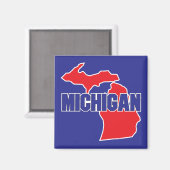 Aimant Michigan (Recto/Verso)