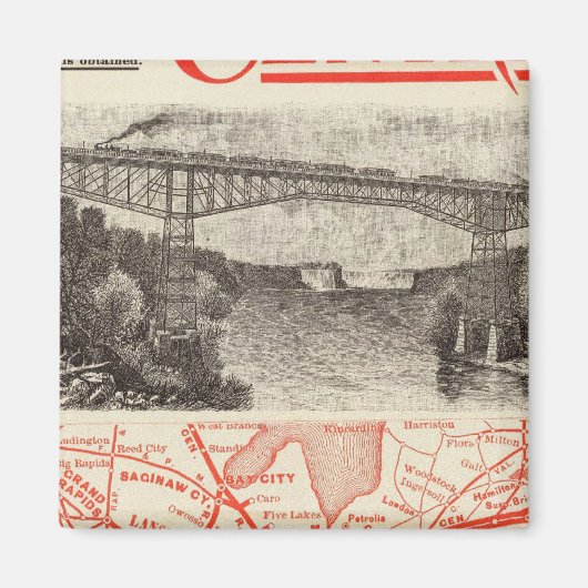 Aimant Michigan Central Railroad (Devant)