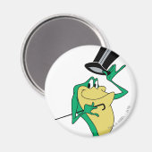 Aimant Michigan J. Frog en couleur (Recto/Verso)