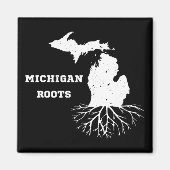Aimant Michigan Roots (Devant)