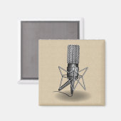 Aimant Microphone (Recto/Verso)