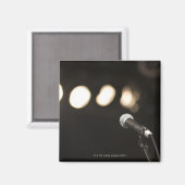 Aimant Microphone et projecteurs (Recto/Verso)