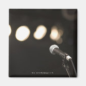 Aimant Microphone et projecteurs (Devant)