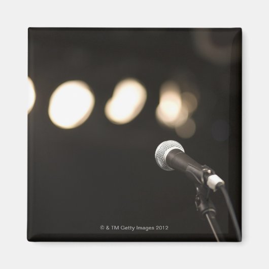 Aimant Microphone et projecteurs (Devant)