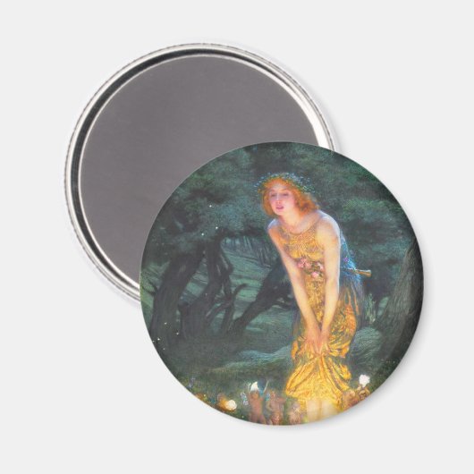 Aimant Midsummer Eve (1908) par Edward Robert Hughes (Recto/Verso)