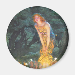Aimant Midsummer Eve (1908) par Edward Robert Hughes