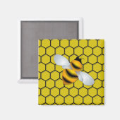 Aimant Miel Bee (Recto/Verso)