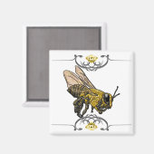 Aimant Miel Bee (Recto/Verso)
