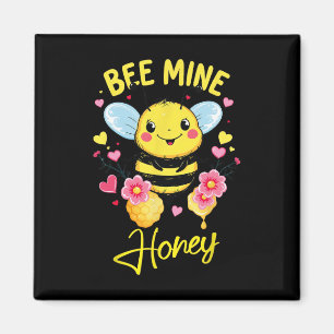 Aimant Mienne abeille Saint-Valentin miel citation drôle