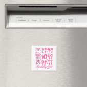Aimant Mignon arc coquette 10 ans anniversaire filles 10 (In Situ (Lave-vaisselle))