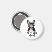 Aimant Mignon bouledogue français (Recto/Verso)