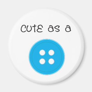 Aimant Mignon comme bouton - garçon