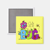 Aimant Mignon comme insecte (Recto/Verso)