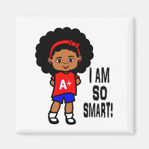 Aimant mignon et intelligent de fille